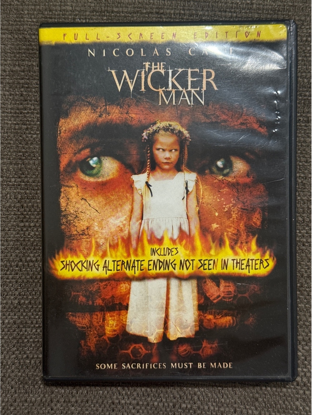 The Wicker Man (2006) DVD Nicolas Cage Horror Mystery Thriller